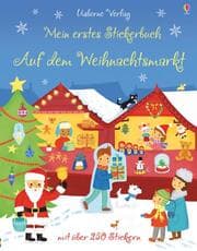 Cover von Mein erstes Stickerbuch: Auf dem Weihnachtsmarkt