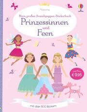 Cover von Mein großes Anziehpuppen-Stickerbuch: Prinzessinnen und Feen