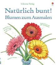 Cover von Natürlich bunt! Blumen zum Ausmalen
