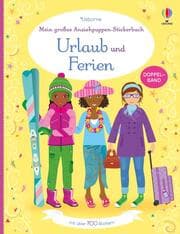 Cover von Mein großes Anziehpuppen-Stickerbuch: Urlaub und Ferien
