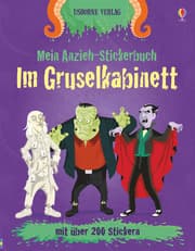 Cover von Mein Anzieh-Stickerbuch: Im Gruselkabinett