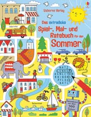 Cover von Das extradicke Spiel-, Mal- und Ratebuch für den Sommer