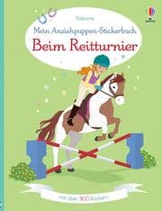 Cover von Mein Anziehpuppen-Stickerbuch: Beim Reitturnier