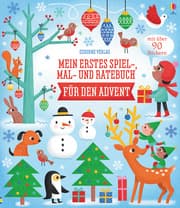 Cover von Mein erstes Spiel-, Mal- und Ratebuch für den Advent