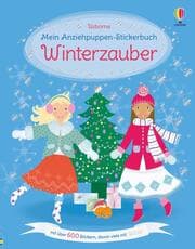 Cover von Mein Anziehpuppen-Stickerbuch: Winterzauber