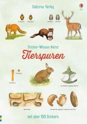 Cover von Sticker-Wissen Natur: Tierspuren