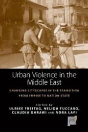 Cover von Urban Violence in the Middle East