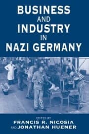 Cover von Business and Industry in Nazi Germany