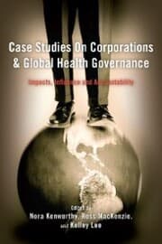 Cover von Case Studies on Corporations and Global Health Governance