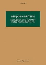 Cover von Schubert & Schumann Song Arrangements