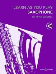Cover von Learn As You Play Saxophone