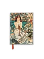 Cover von Premium Notizbuch DIN A6: Alphonse Mucha, Monaco Monte Carlo