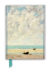 Cover von Premium Notizbuch DIN A5: Gustave Courbet, Die ruhige See