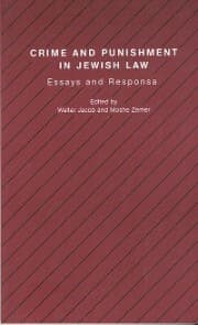 Cover von Crime and Punishment in Jewish Law