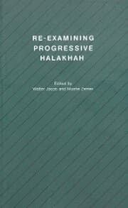 Cover von Re-examining Progressive Halakhah