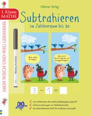Cover von Mein Wisch-und-weg-Lernspaß: Subtrahieren im Zahlenraum bis 20