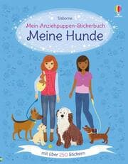 Cover von Mein Anziehpuppen-Stickerbuch: Meine Hunde