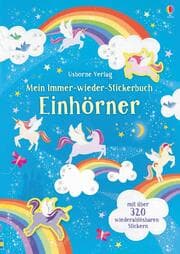 Cover von Mein Immer-wieder-Stickerbuch: Einhörner