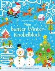 Cover von Mein bunter Winter-Knobelblock