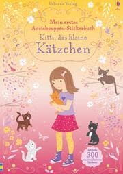 Cover von Mein erstes Anziehpuppen-Stickerbuch: Kitti, das kleine Kätzchen