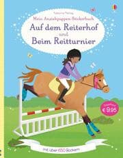 Cover von Mein großes Anziehpuppen-Stickerbuch: Auf dem Reiterhof und Beim Reitturnier