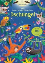 Cover von Mein Immer-wieder-Stickerbuch: Dschungel