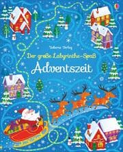 Cover von Der große Labyrinthe-Spaß: Adventszeit