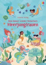 Cover von Mein Immer-wieder-Stickerbuch: Meerjungfrauen