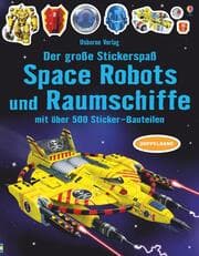 Cover von Der große Stickerspaß: Space Robots und Raumschiffe