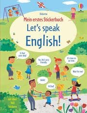 Cover von Mein erstes Stickerbuch: Let's speak English!