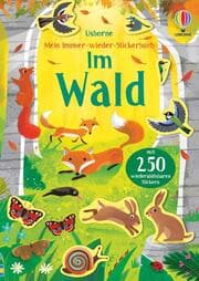 Cover von Mein Immer-wieder-Stickerbuch: Im Wald
