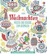 Cover von Weihnachten - Muster und Designs zum Ausmalen