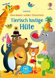 Cover von Mein Immer-wieder-Stickerbuch: Tierisch lustige Hüte