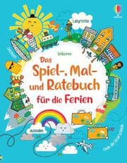 Cover von Das Spiel-, Mal- und Ratebuch für die Ferien