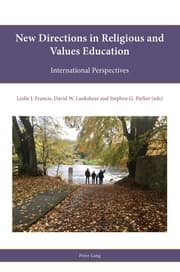 Cover von New directions in Religious and Values education