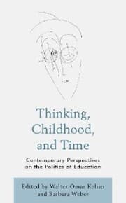 Cover von Thinking, Childhood, and Time