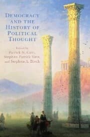 Cover von Democracy and the History of Political Thought
