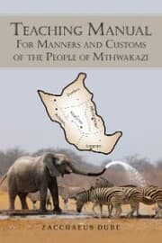 Cover von Teaching Manual for Manners and Customs of the People of Mthwakazi
