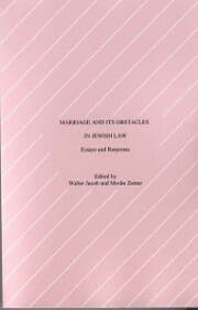 Cover von Marriage and Its Obstacles in Jewish Law