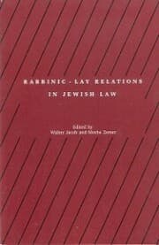 Cover von Rabbinic - Lay Relations in Jewish Law