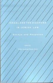 Cover von Israel and the Diaspora in Jewish Law