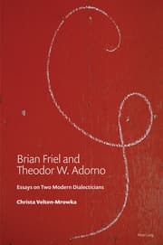 Cover von Brian Friel and Theodor W. Adorno