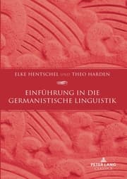 Cover von Einführung in die germanistische Linguistik