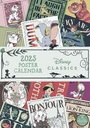 Cover von Pyramid - Disney Classics 2025 Posterkalender, 29,7x42cm, Kalender mit beliebten Disney-Motiven, je Monat ein Poster