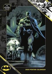 Cover von Pyramid - Batman 2025 Posterkalender, 29,7x42cm, Kalender mit ikonischen Batman-Motiven, je Monat ein Poster