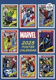 Cover von Pyramid - Marvel 2025 Posterkalender, 29,7x42cm, Superhelden-Filmkalender, je Monat ein Poster