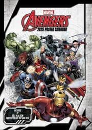Cover von Pyramid - Avengers 2025 Posterkalender, 29,7x42cm, Monatskalender mit Marvel-Charakteren, je Monat ein Poster