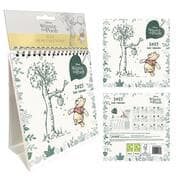Cover von Winnie the Pooh 2025 Tischkalender, 29,7x42cm, Kinderbuch-Klassiker-Kalender für Fans, Monatsübersicht für Familien, mit Winnie Pooh Motiven
