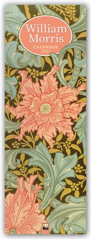 Cover von William Morris - Slimline-Kalender 2027