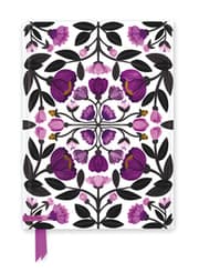Cover von Premium Notizbuch DIN A5: Nina Pace, Lila Blumen
